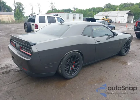 2016 Dodge Challenger Srt Hellcat из США, поврежденный, VIN 2C3CDZC96GH168168